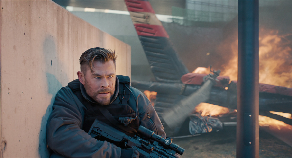 Chris Hemsworth as Tyler Rake in 'Extraction 2.'