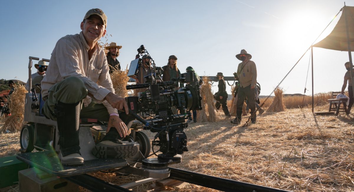 Director/writer/producer Zack Snyder on the set of 'Rebel Moon.'