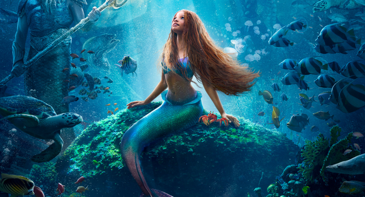 Halle Bailey as Ariel in Disney's live-action 'The Little Mermaid.'