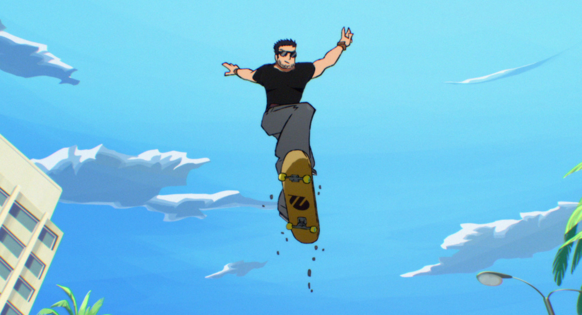 Chris Evans as Lucas Lee in Scott 'Pilgrim Takes Off.'