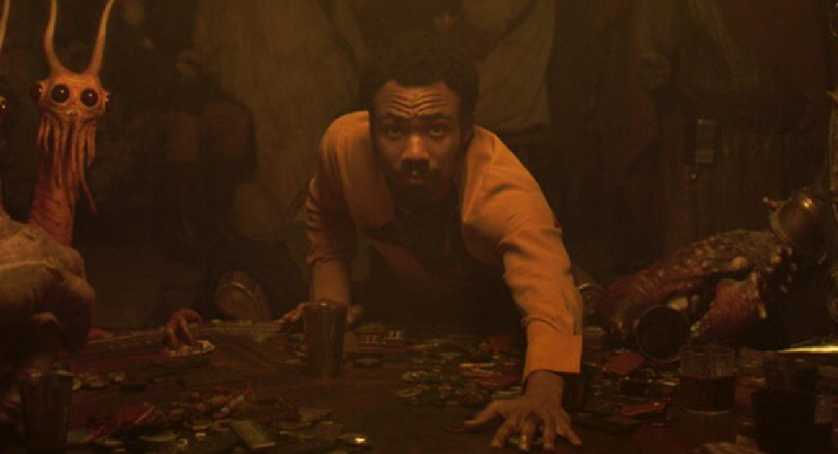 Donald Glover as Lando Calrissian in 'Solo: A Star Wars Story.'