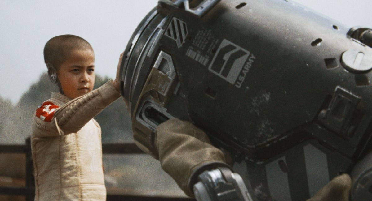 Madeline Voyles as Alphie in 20th Century Studios' 'The Creator.'