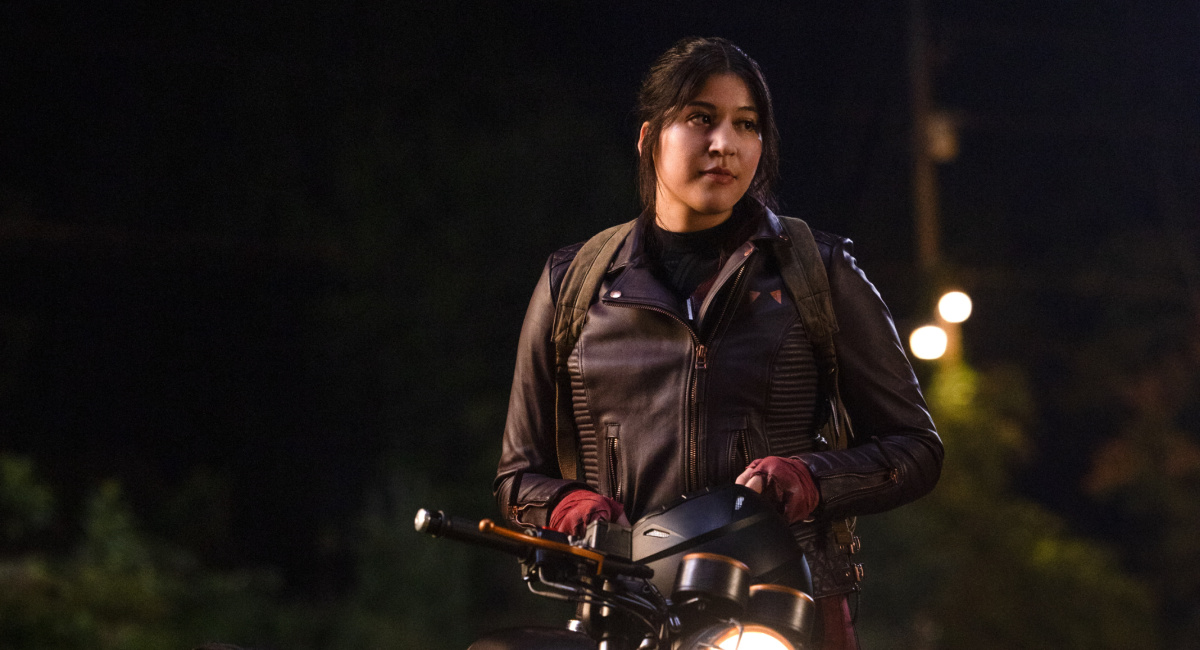 Alaqua Cox as Maya Lopez in Marvel Studios' 'Echo,' releasing on Hulu and Disney+.