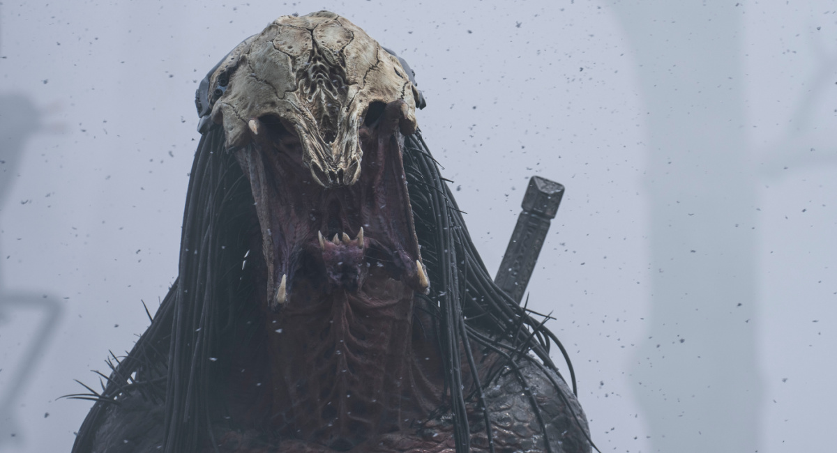 Dane DiLiegro as the Predator in 20th Century Studios' 'Prey,' exclusively on Hulu.