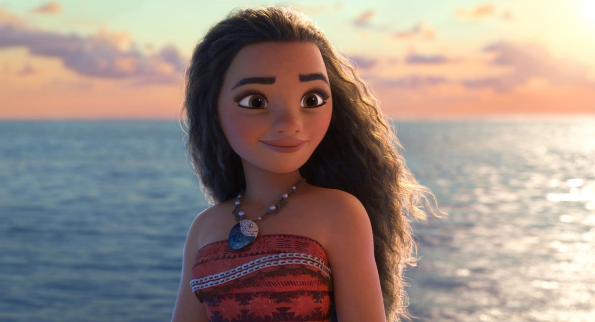 Auli'i Cravalho as the voice of Moana in 'Moana.'