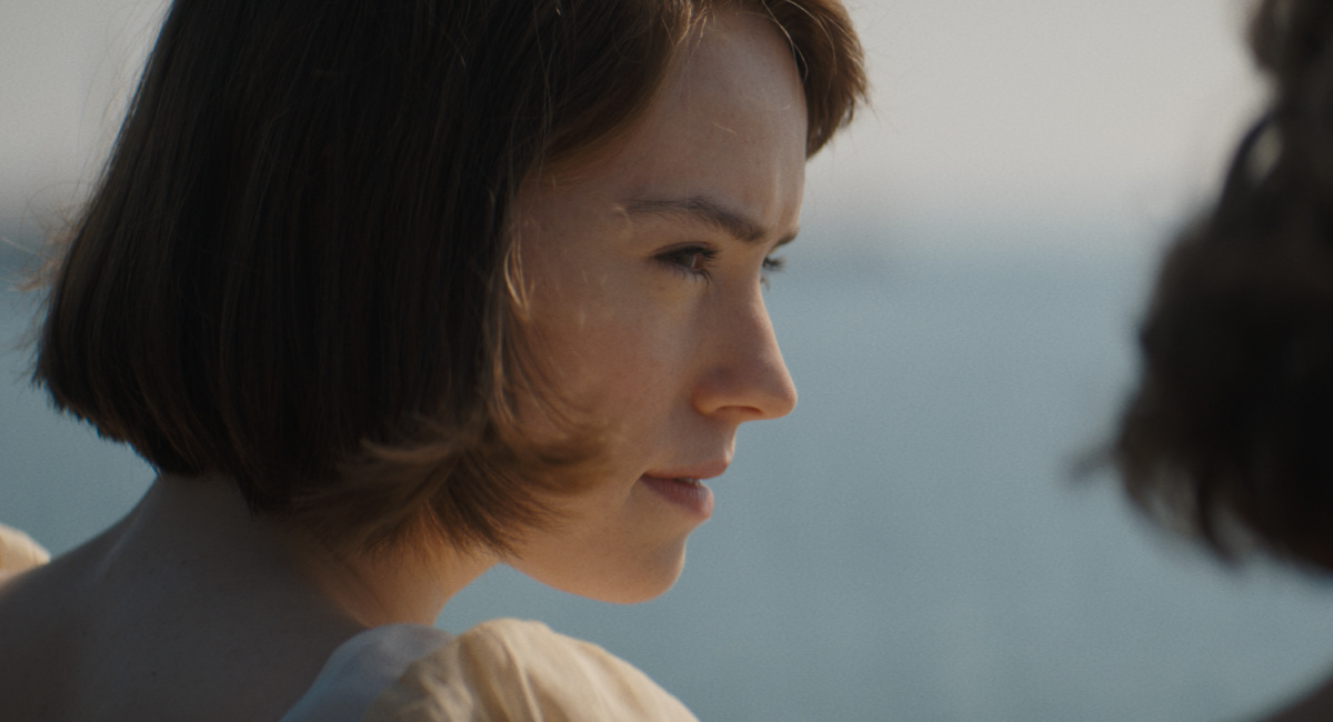 Daisy Ridley as Trudy Ederle in Disney’s live-action 'Young Woman and the Sea'.