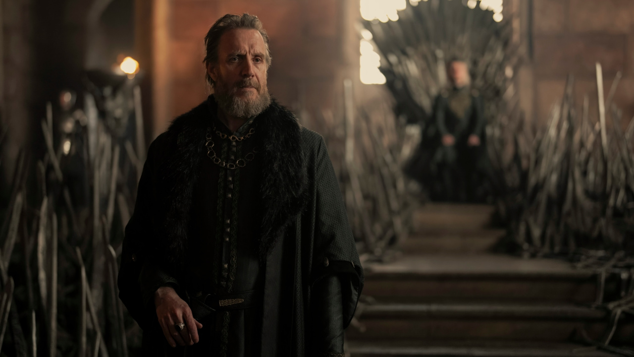 Rhys Ifans in 'House of the Dragon'.
