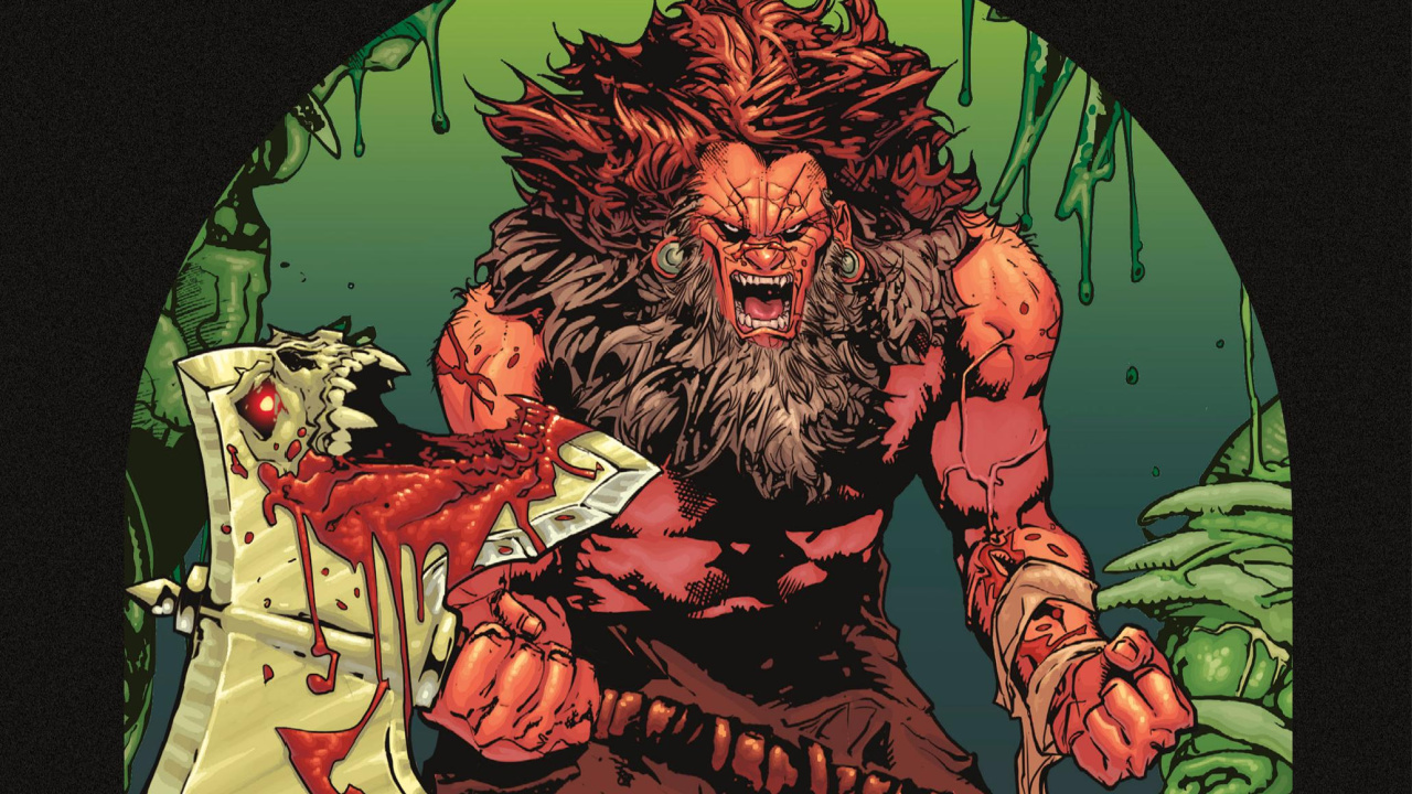 'Barbaric' comic book.