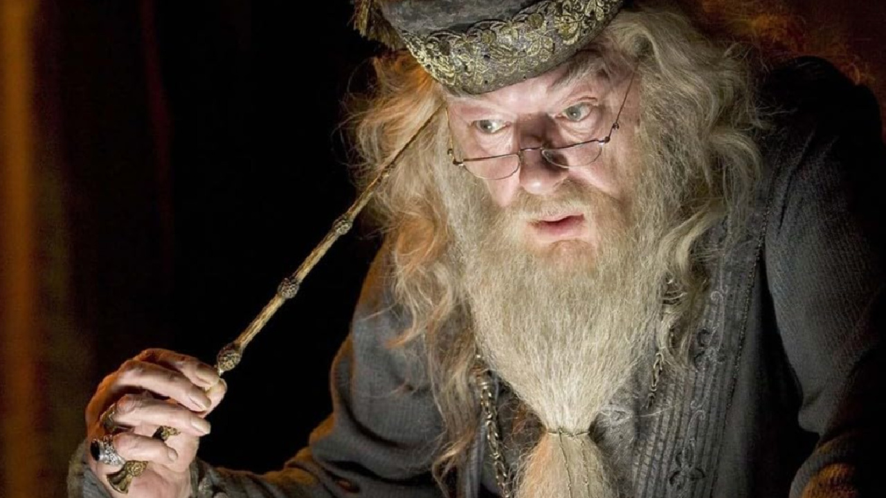 Michael Gambon as Albus Dumbledore in 'Harry Potter and the Goblet of Fire.' Photo: Warner Bros.