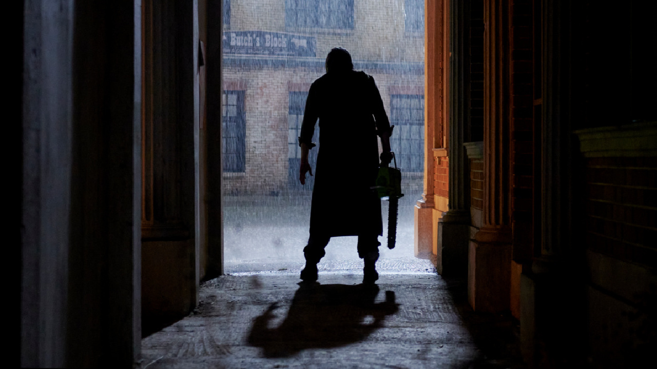 Mark Burnham as Leatherface in Netflix's 'Texas Chainsaw Massacre.' Photo: Netflix.