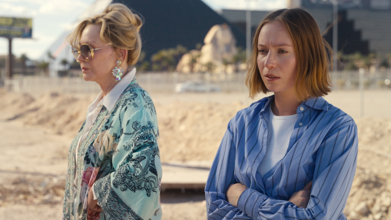(L to R) Jean Smart and Hannah Einbinder in Season 4 of 'Hacks'. Photograph by Courtesy of Max.