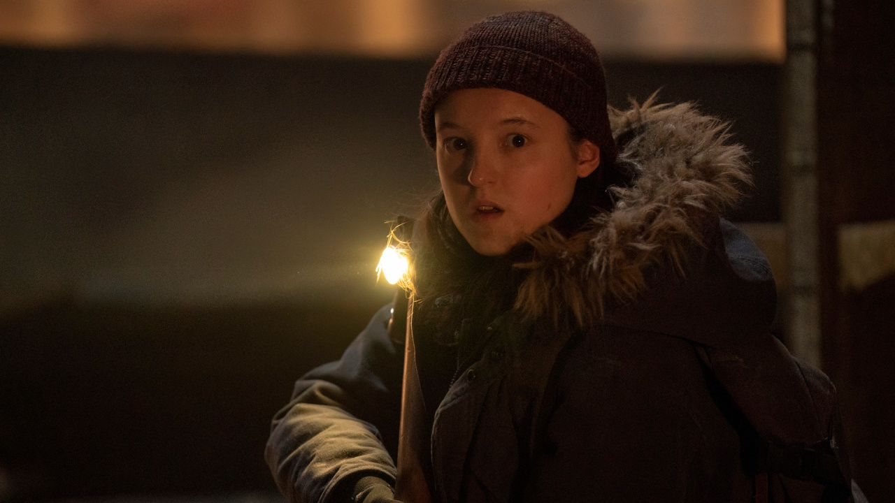 Bella Ramsey in 'The Last of Us' Season 2. Photograph by Liane Hentscher/HBO.