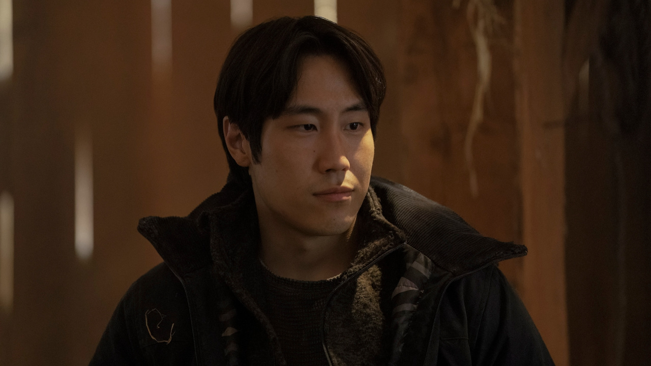 Young Mazino in 'The Last of Us' Season 2. Photograph by Liane Hentscher/HBO.