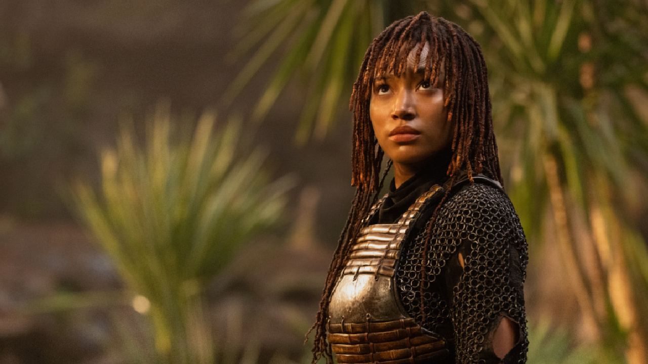 Mae (Amandla Stenberg) in Lucasfilm's 'The Acolyte', exclusively on Disney+. ©2024 Lucasfilm Ltd. & TM. All Rights Reserved.