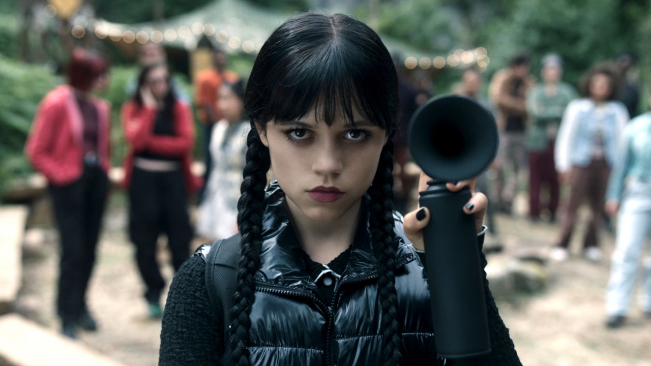 Jenna Ortega as Wednesday Addams in episode 203 of ‘Wednesday’ Season 2. Photo: Courtesy of Netflix © 2025.