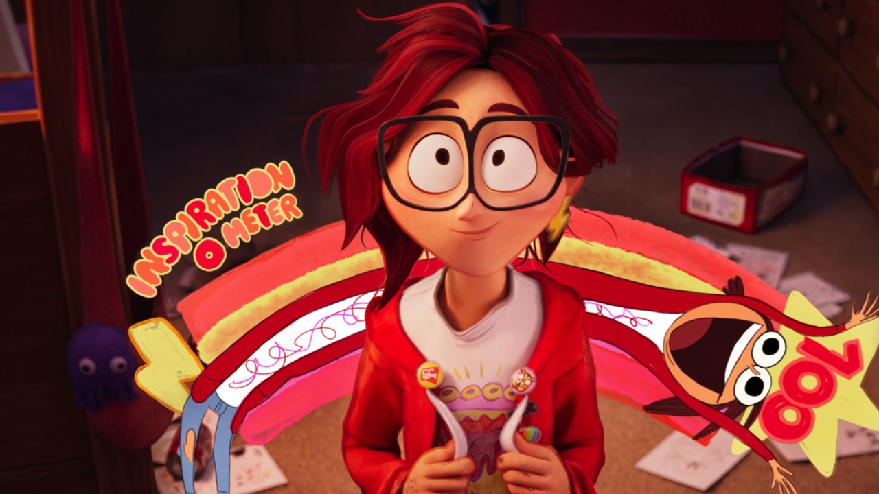 Abbi Jacobson as “Katie Mitchell" in ‘The Mitchells vs. the Machines.’ ©2021 SPAI. All Rights Reserved.