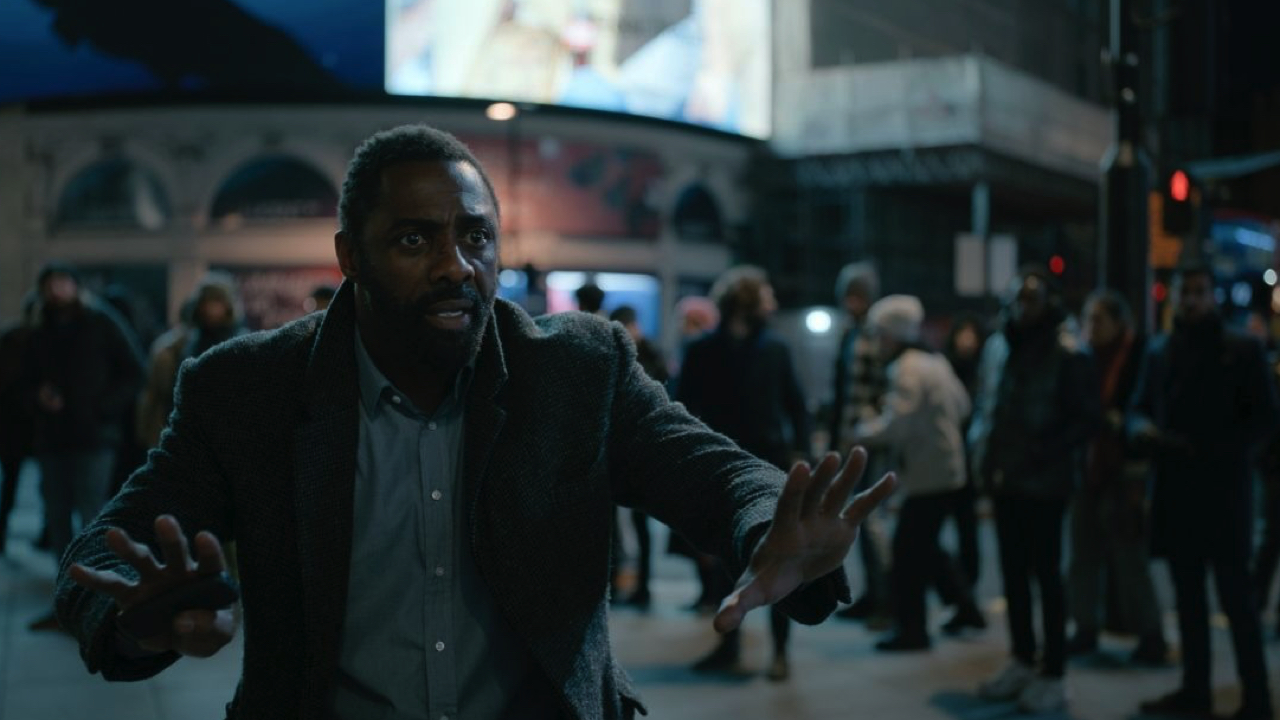 Idris Elba as John Luther in 'Luther: The Fallen Sun.' Photo: John Wilson/Netflix © 2023.